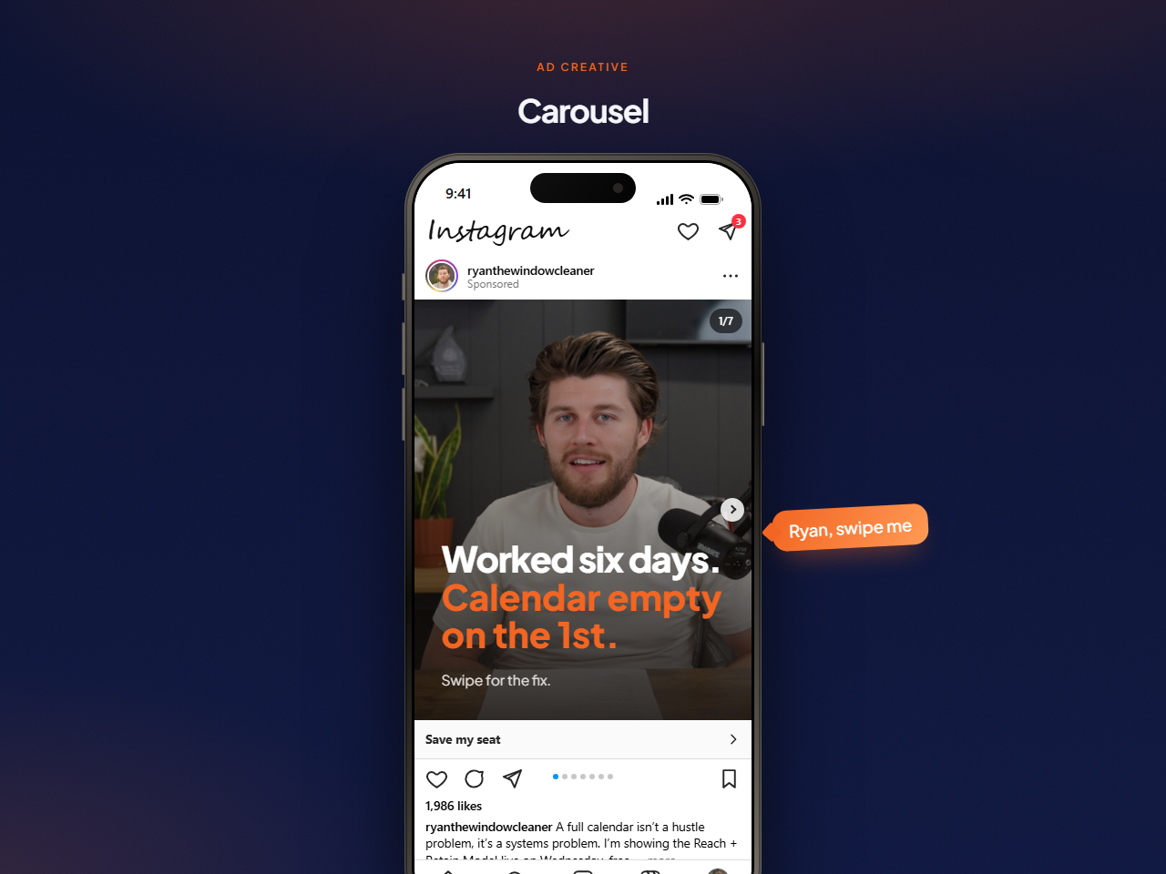 Carousel preview